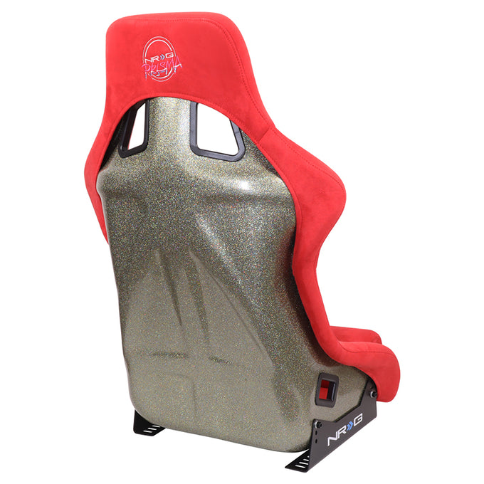 FRP Gold Mix Paint Back Prisma Bucket Racing Seat <br> Overall Dimension ( in.): 24 W X 36 H X 18 D
