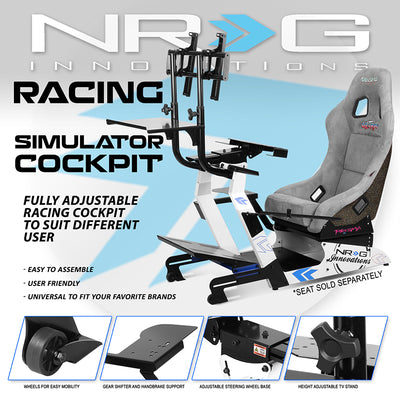 Universal Adjustable Entry Level Simulator Cockpit<br>Universal