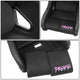 Prisma Black Sparkled Fiberglass Bucket Racing Seat <br> Overall Dimension ( in.): 25 W X 37 H X 23 D