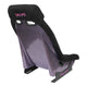 Black Vegan Suede Bucket Racing Seat <br> Seat Dimensions (in.): 20 W X 32 H X 20 D