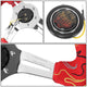 350mm 3in. Deep Red Suede Steering Wheel <br> Fits with 6 X 70mm Bolt Pattern