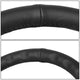 350mm 3in. Dish Leather Wrapped Steering Wheel <br> Fits with 6 X 70mm Bolt Pattern