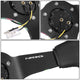 350mm 3in. Dish Leather Wrapped Steering Wheel <br> Fits with 6 X 70mm Bolt Pattern