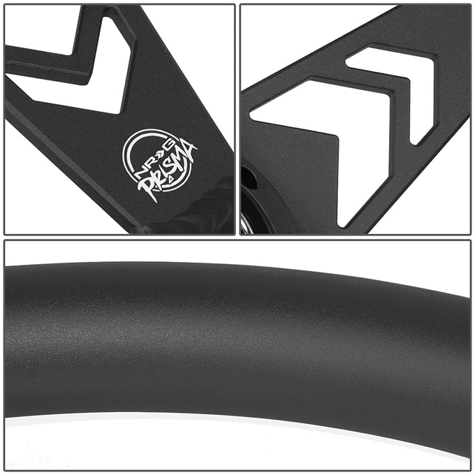 330mm 1 in. Dish Racing Steering Wheel <br> Fits with 6 X 70mm Bolt Pattern