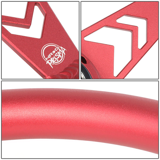 330mm 1 in. Dish Racing Steering Wheel <br> Fits with 6 X 70mm Bolt Pattern