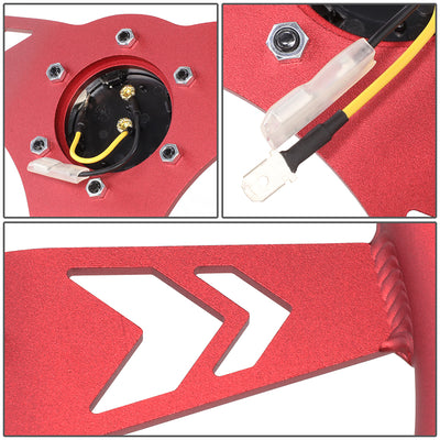 330mm 1 in. Dish Racing Steering Wheel <br> Fits with 6 X 70mm Bolt Pattern