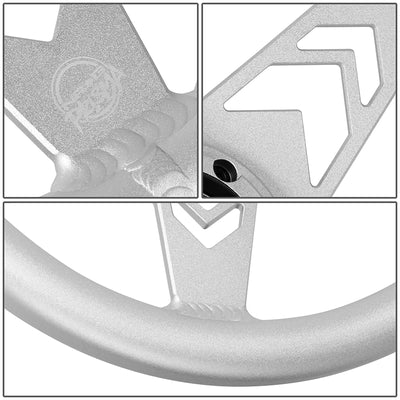 330mm 1 in. Dish Racing Steering Wheel <br> Fits with 6 X 70mm Bolt Pattern