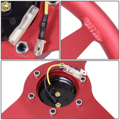330mm 1 in. Dish Racing Steering Wheel <br> Fits with 6 X 70mm Bolt Pattern