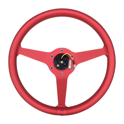 330mm 1 in. Dish Racing Steering Wheel <br> Fits with 6 X 70mm Bolt Pattern
