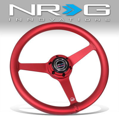 330mm 1 in. Dish Racing Steering Wheel <br> Fits with 6 X 70mm Bolt Pattern