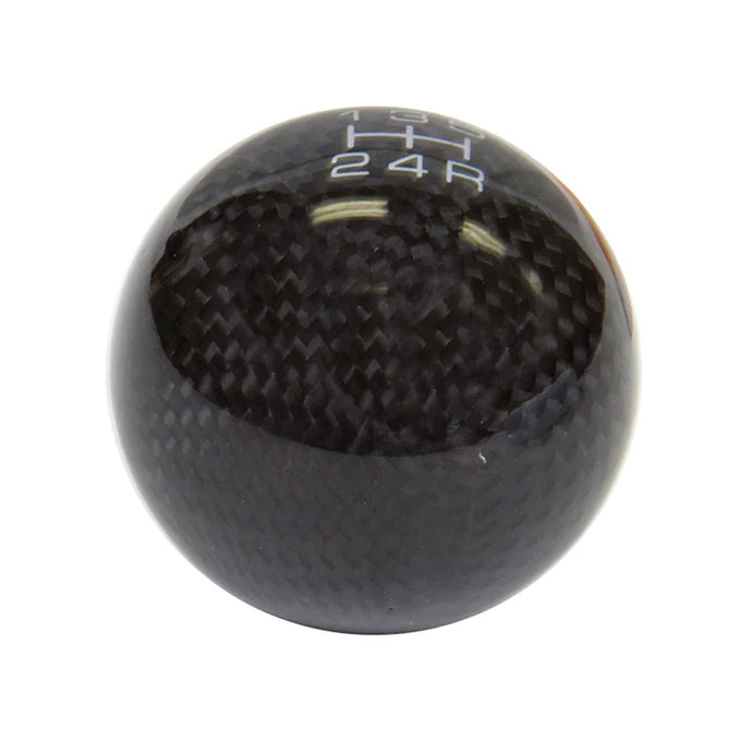 5-Speed MT Ball Type Carbon Fiber Shift Knob<br>Universal