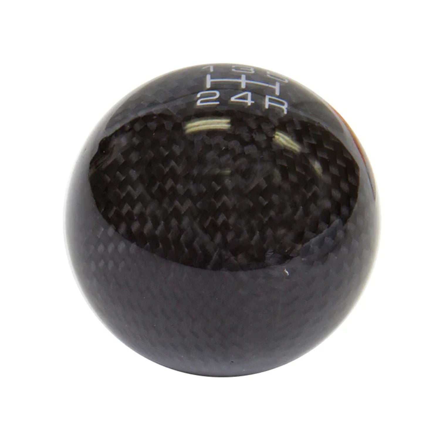 5-Speed MT Weighted Ball Type Carbon Fiber Shift Knob<br>Universal