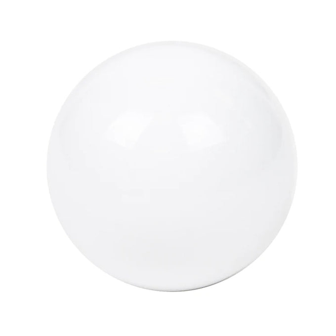 5-Speed Weighted Ball Type Shift Knob - White<br>Universal