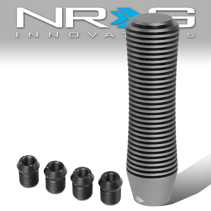 114mm Tall Heatsink Short Curvy Style Aluminum Shift Knob [A Variety of Color Options]<br>Universal