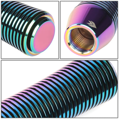 114mm Tall Heatsink Short Curvy Style Aluminum Shift Knob [A Variety of Color Options]<br>Universal