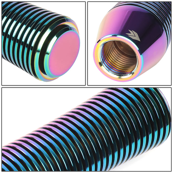 114mm Tall Heatsink Short Curvy Style Aluminum Shift Knob [A Variety of Color Options]<br>Universal