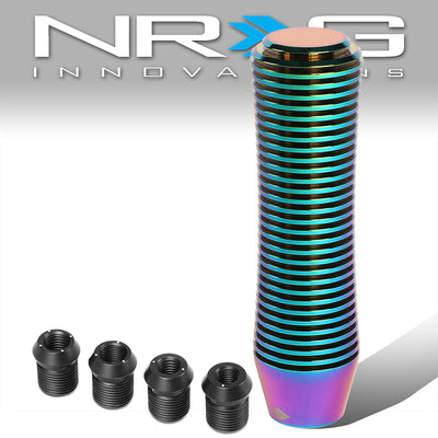 114mm Tall Heatsink Short Curvy Style Aluminum Shift Knob [A Variety of Color Options]<br>Universal