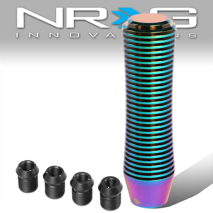 114mm Tall Heatsink Short Curvy Style Aluminum Shift Knob [A Variety of Color Options]<br>Universal