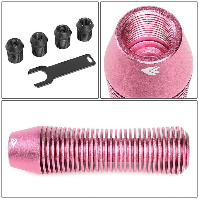 114mm Tall Heatsink Short Curvy Style Aluminum Shift Knob [A Variety of Color Options]<br>Universal