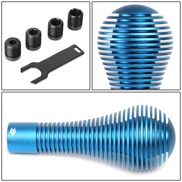 115mm Tall Heat Sink Bubble Head Short Aluminum Shift Knob [A Variety of Color Options]<br>Universal