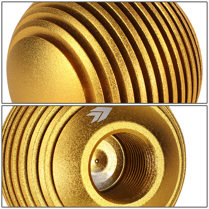50mm Heatsink Style Ball Billet Aluminum Shift Knob[A Variety of Color Options]<br>Universal