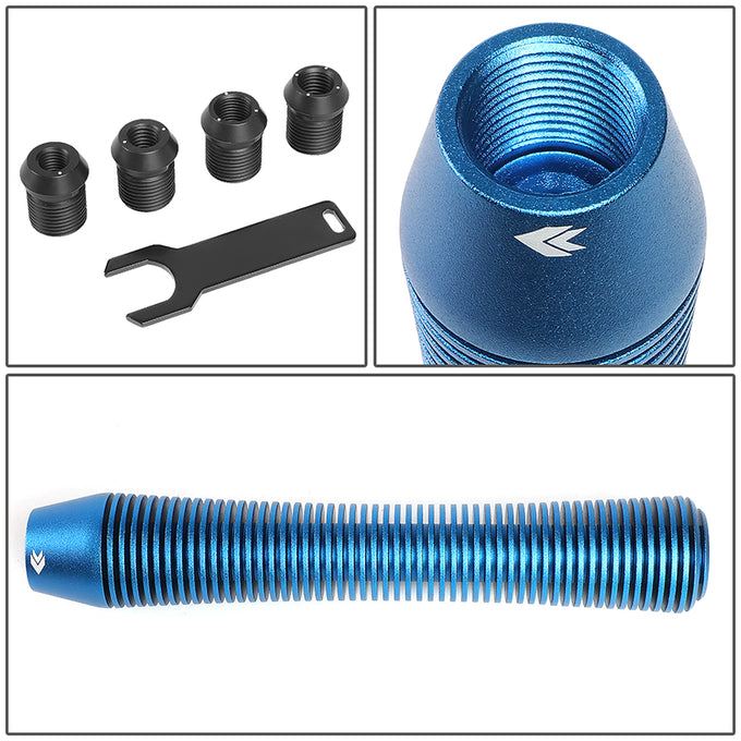 180mm Tall Heatsink Long Curvy Style Aluminum Shift Knob [A Variety of Color Options]<br>Universal