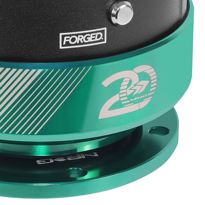 2.5 in. Steering Wheel Quick Release Adapter <br> Fits Any 6 Bolt 70mm or 74mm Spacing Steering Wheel