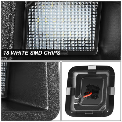 White LED License Plate Lights <br>17-22 Ford F-250 - F-450 Super Duty