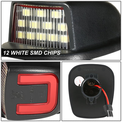 White LED License Plate Lights <br>88-00 Chevy / GMC C/K 1500-3500 Suburban