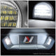 White LED License Plate Lights <br>88-00 Chevy / GMC C/K 1500-3500 Suburban