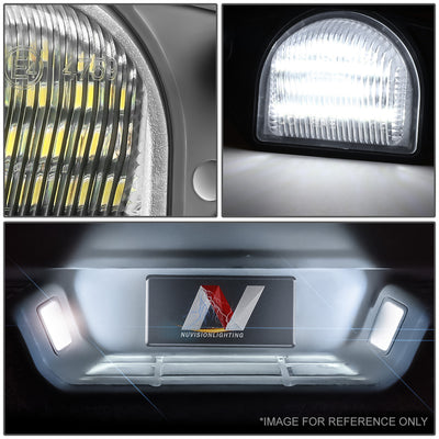 White LED License Plate Lights <br>88-00 Chevy / GMC C/K 1500-3500 Suburban