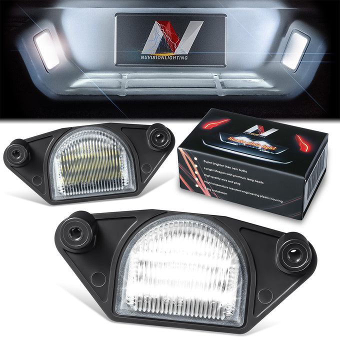 White LED License Plate Lights <br>88-00 Chevy / GMC C/K 1500-3500 Suburban