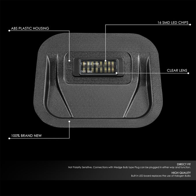 White LED Bed Cargo Lights <br>19-24 GMC / Chevy Sierra / Silverado 1500