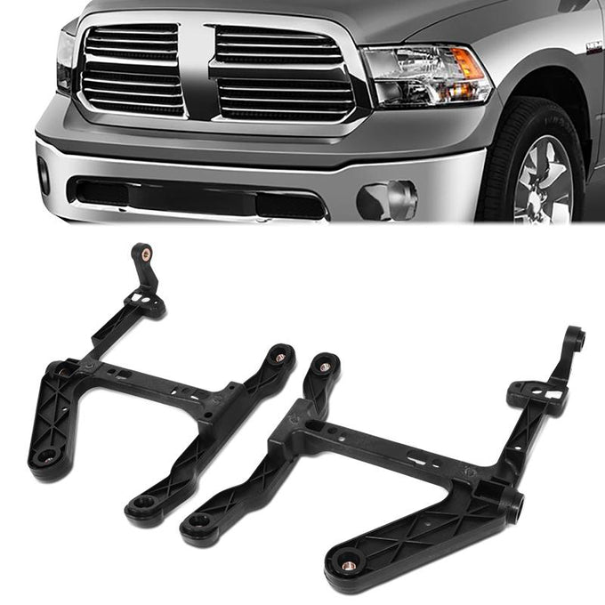 Factory Style Front Fog Light Bracket set <br> 13-24 Ram 1500 Classic