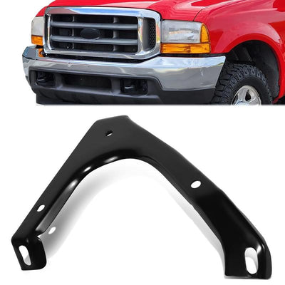 Front Left Outer Bumper Bracket <br> 01-04 Ford F-250 F-350 Super Duty