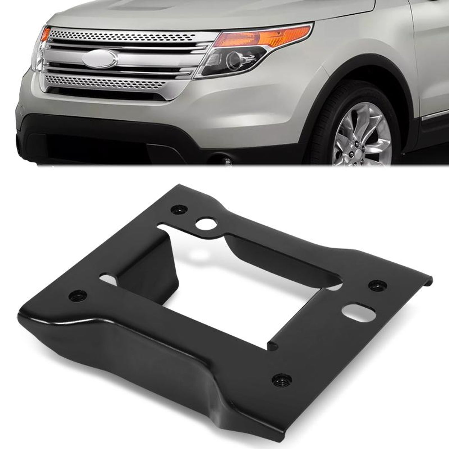 Front Left Bumper Brakcet <br> 11-15 Ford Explorer