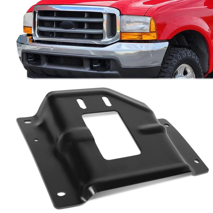 Front Right Side Bumper Mounting Plate <br> 01-04 Ford F-250 F-350 Super Duty, Excursion