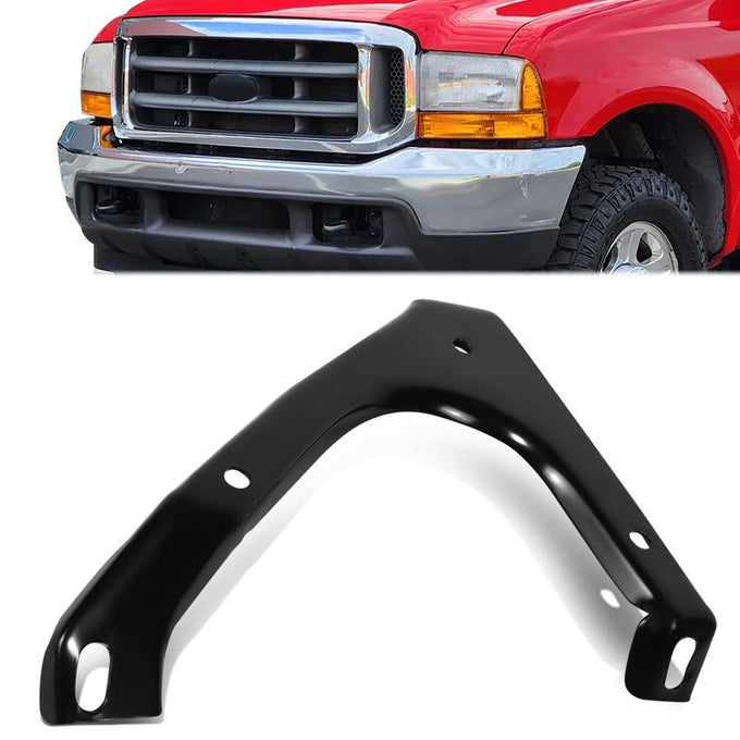 Front Right Side Outer Bumper Bracket <br> 01-04 Ford F-250 F-350 Super Duty