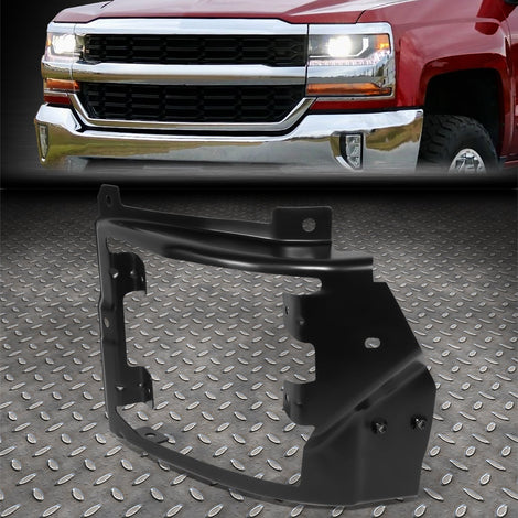 Front Left Side Outer Bumper Bracket <br> 16-19 Chevy Silverado 1500