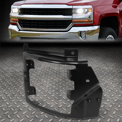 Front Left Side Outer Bumper Bracket <br> 16-19 Chevy Silverado 1500