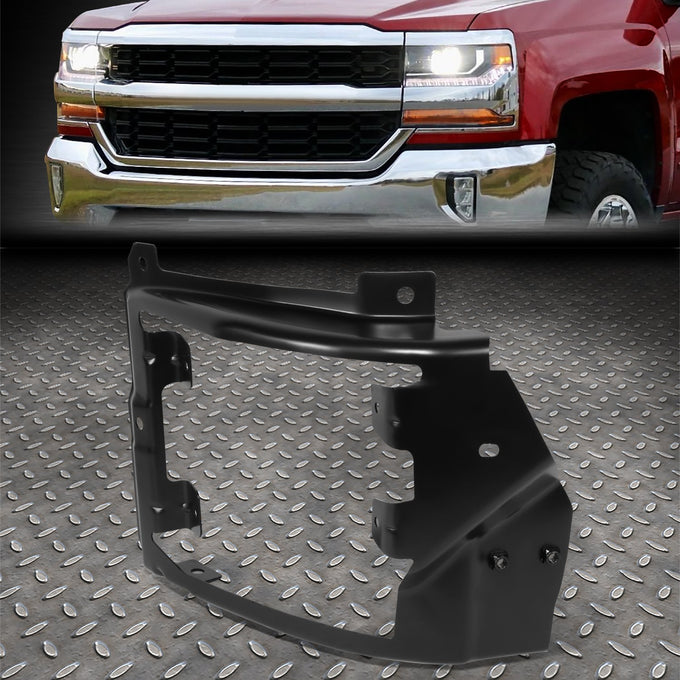 Front Left Side Outer Bumper Bracket <br> 16-19 Chevy Silverado 1500