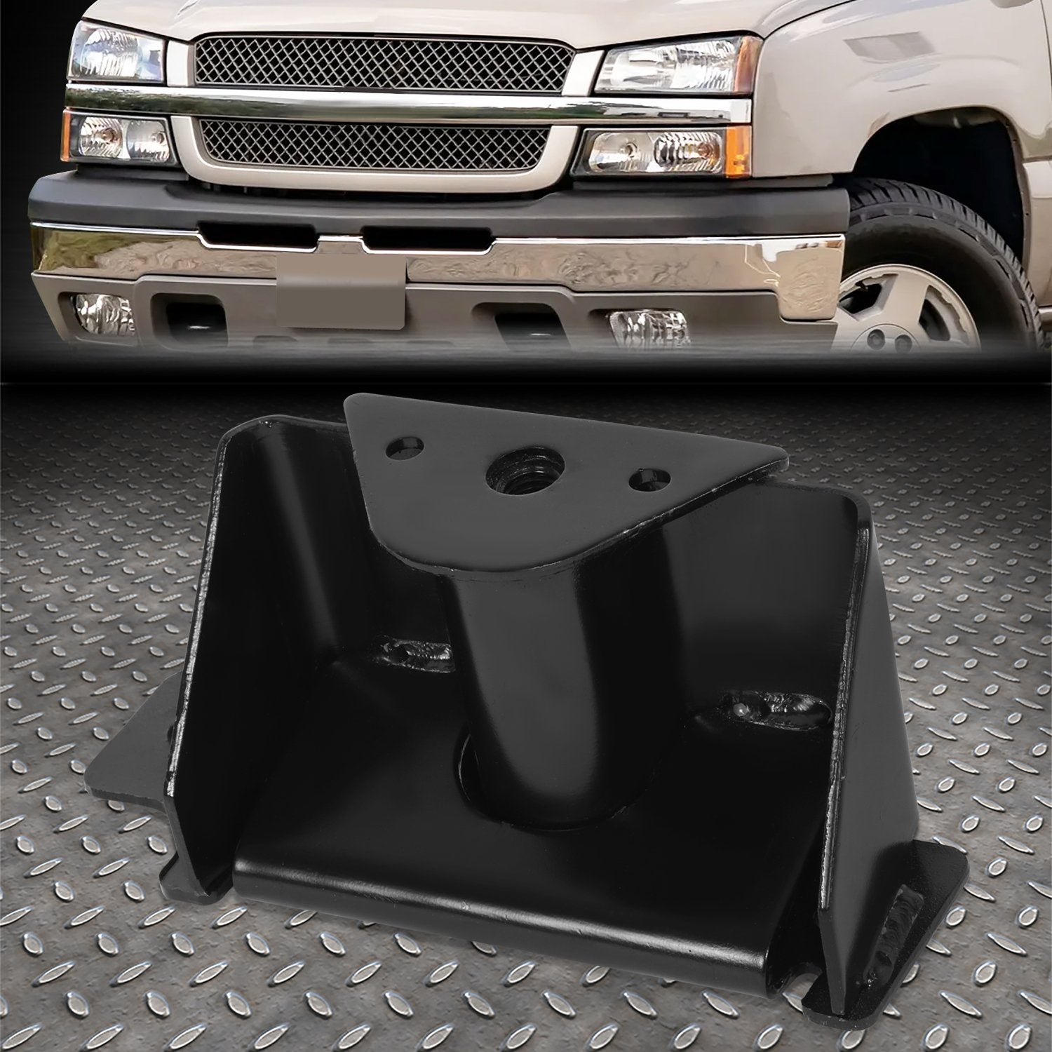 Front Left Side Bumper Impact Bar Bracket <br> 03-06 Chevy/GMC Silverado Sierra 1500 2500 3500