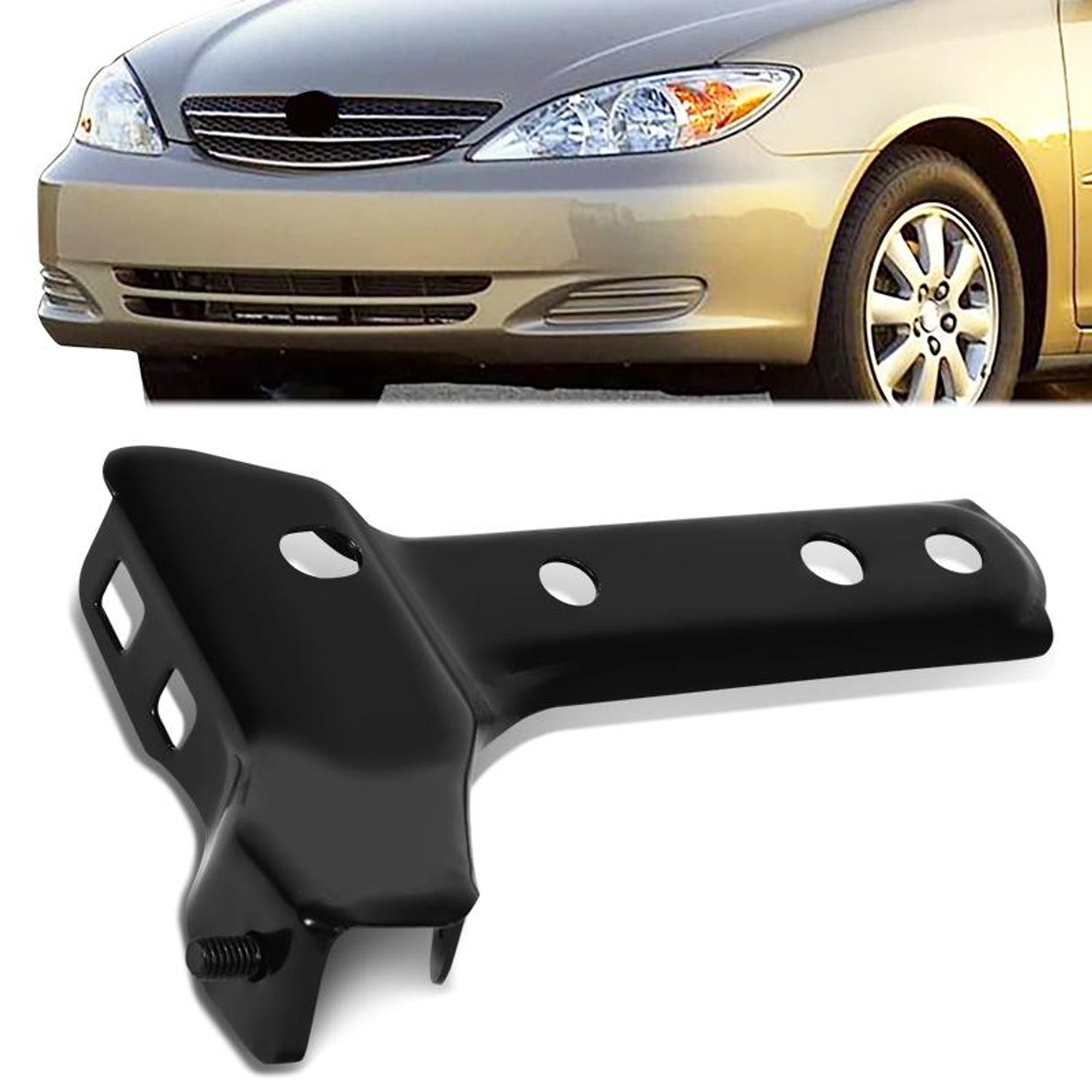 Front Left Bumper Reinforcement Support Bracket <br> 02-06 Toyota Camry