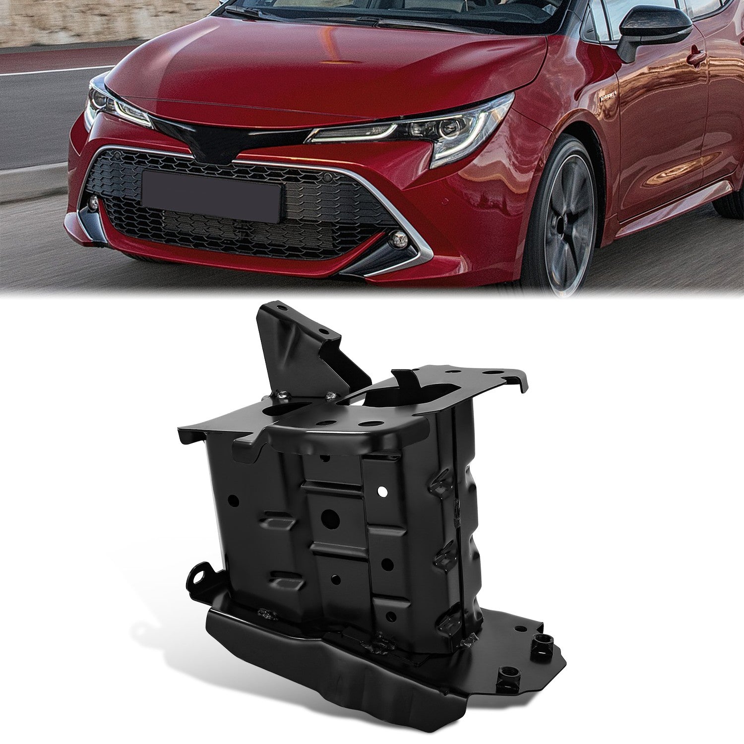 Front Bumper Cover Bracket (Left)<br>19-26 Toyota Corolla Hatchback, 20-26 Sedan