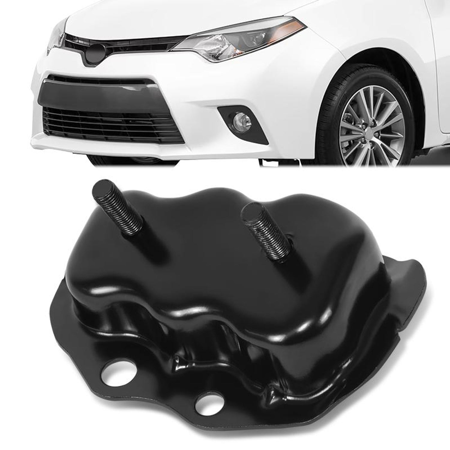 Rear Left Bumper Mounting Bracket <br> 14-19 Toyota Corolla