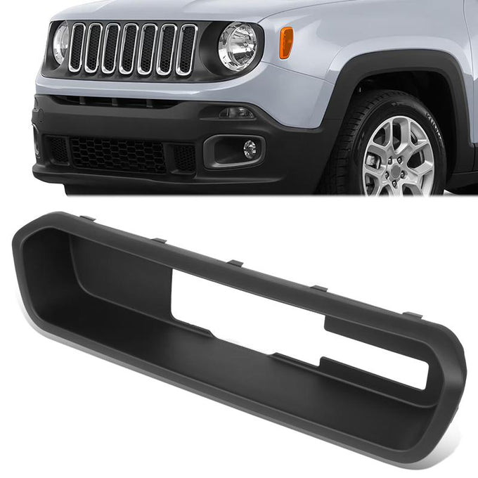 Rear Bumper Body Filler Panel <BR> 15-23 Jeep Renegade