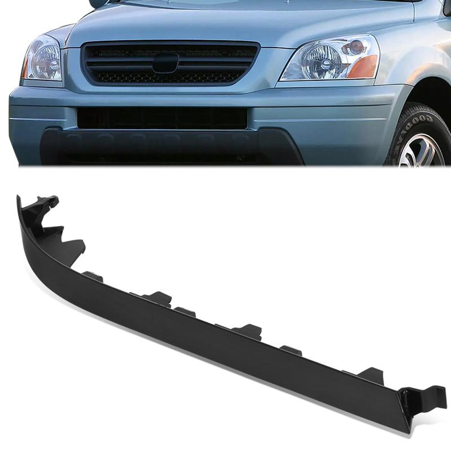 Front Right Bumper Body Filler Panel <BR> 03-05 Honda Pilot