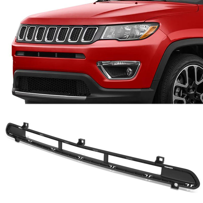 Factory Style Front Bumper Radiator Grille <br> 17-21 Jeep Compass