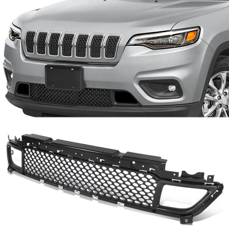 Factory Style Front Lower Bumper Grille <br> 19-23 Jeep Cherokee