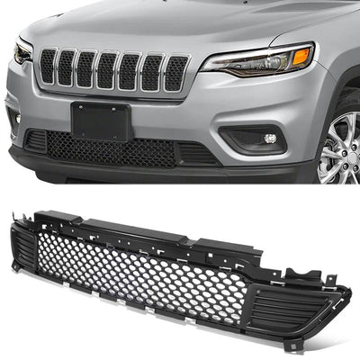 Factory Style Front Lower Bumper Grille <br> 19-23 Jeep Cherokee